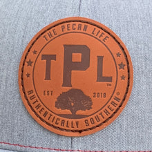 Load image into Gallery viewer, The Pecan Life™ Leather Patch Snapback Hat