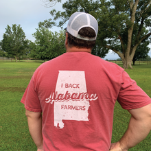 Load image into Gallery viewer, I Back Alabama Farmers T-shirt - Short Sleeve
