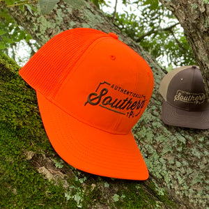 Authentically Southern™ Orange Hunter Snapback Hat
