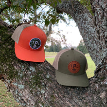 Load image into Gallery viewer, The Pecan Life™ Farmer Leather Patch Snapback Hat
