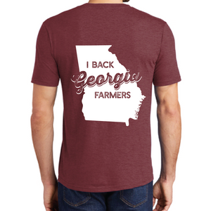 I Back Georgia Farmers T-shirt